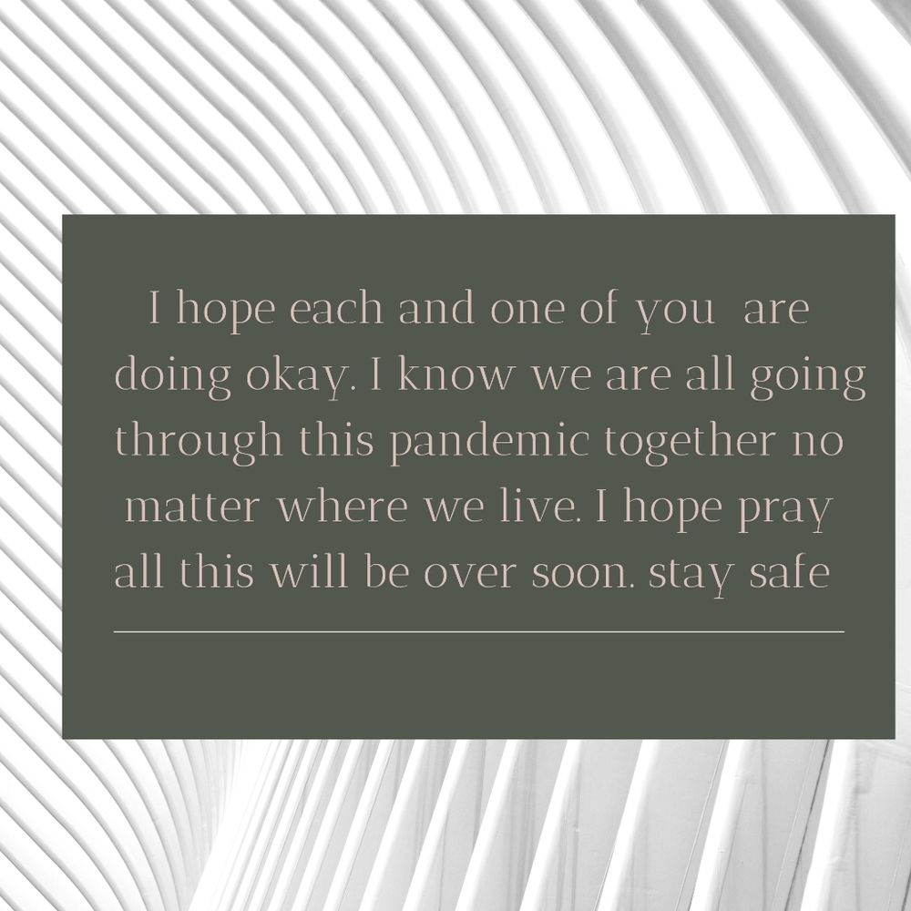 Stay safe ❤